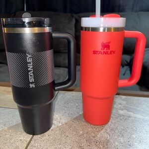 Stanley Black and Red Insulated Mugs